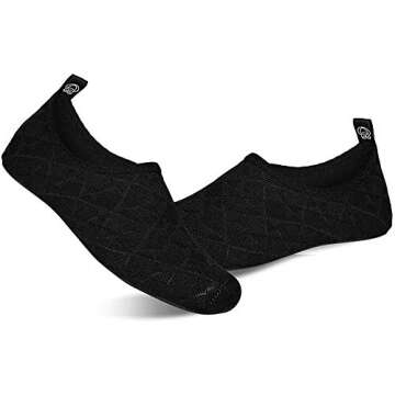 WateLves Quick-Dry Aqua Shoes for Beach Swim Yoga
