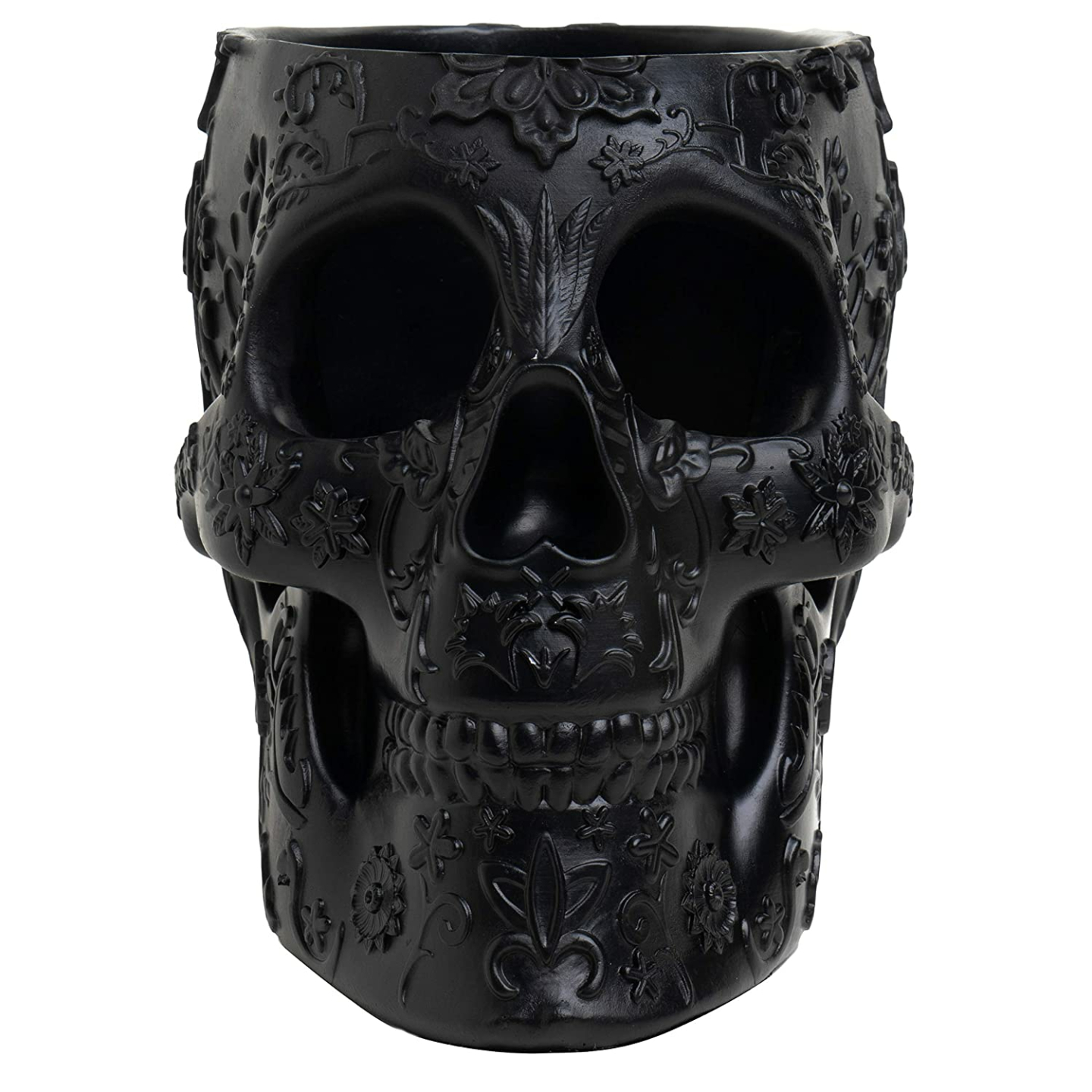 Skull Makeup Brush and Pen Holder Extra Large