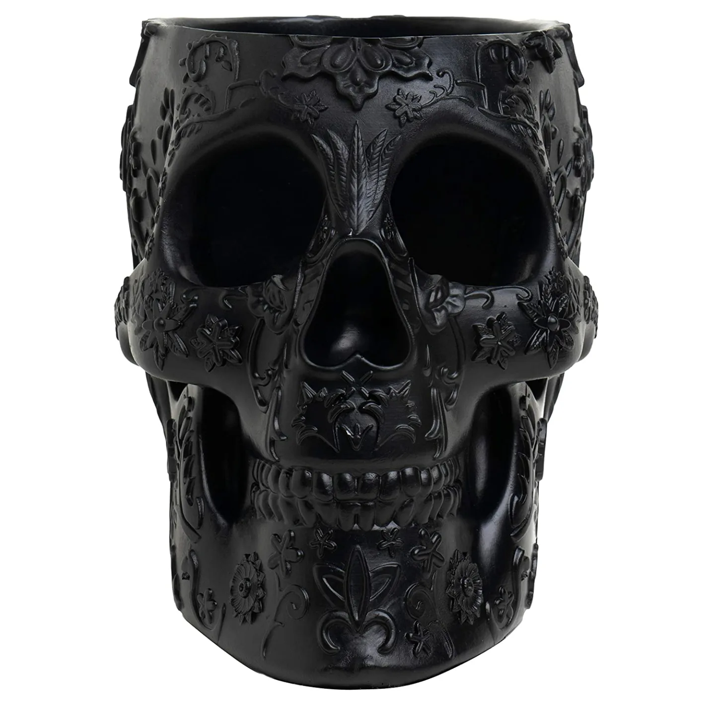 Skull Makeup Brush and Pen Holder Extra Large