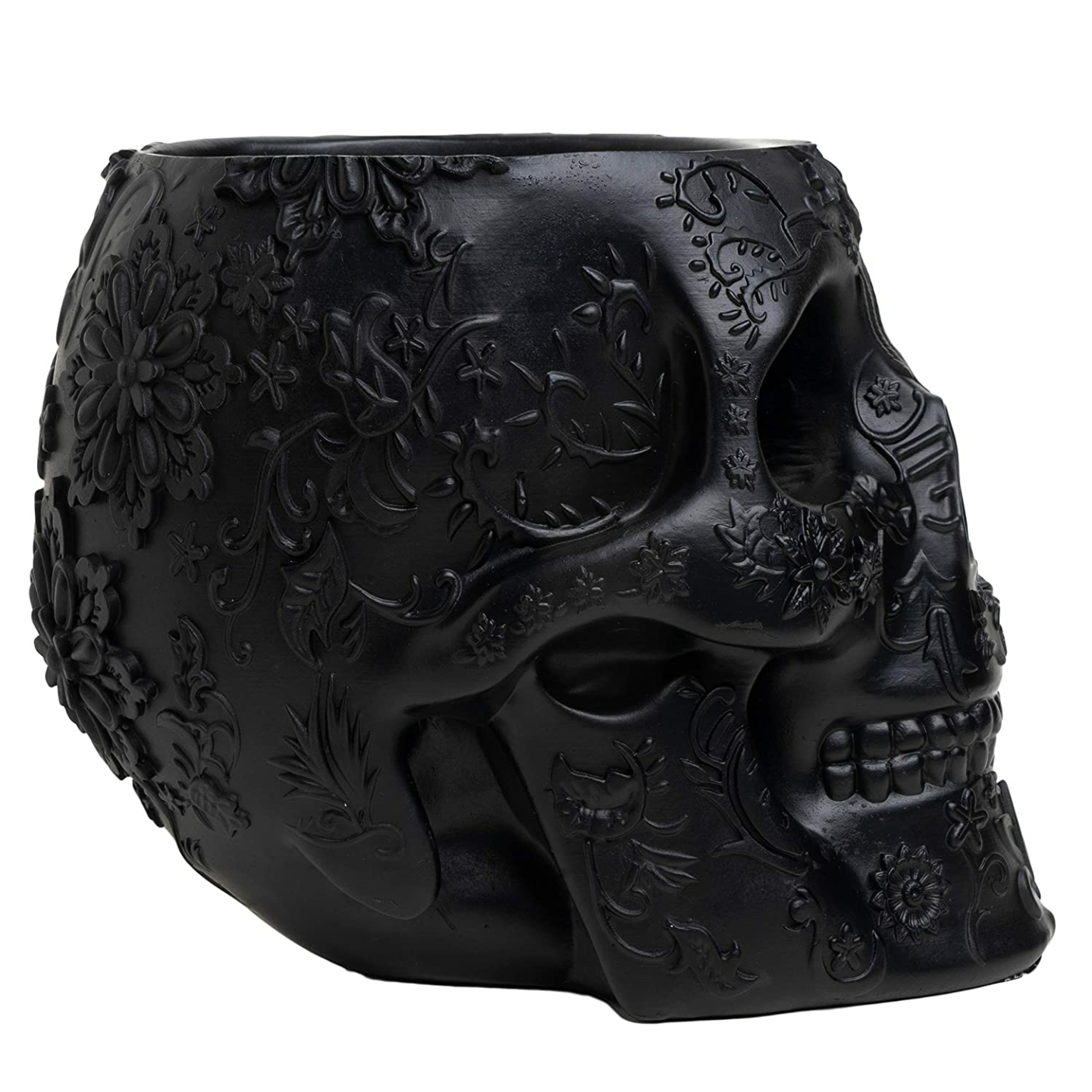 Skull Makeup Brush and Pen Holder Extra Large