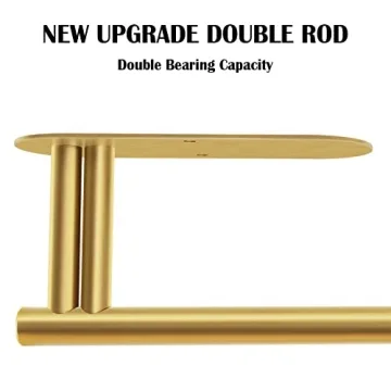 Stylish Double Rod Paper Towel Holder for Kitchen