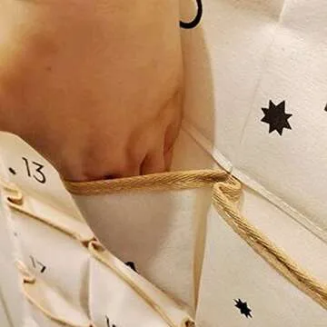 Interactive Christmas Advent Calendar with 24 Pockets