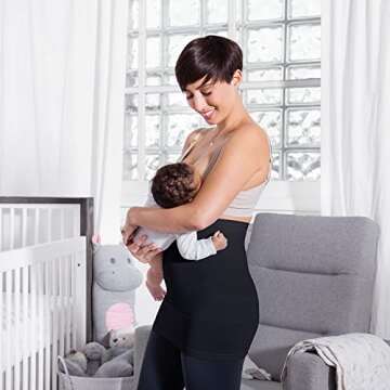 Belly Bandit Flawless Belly Support Band - Black Size S