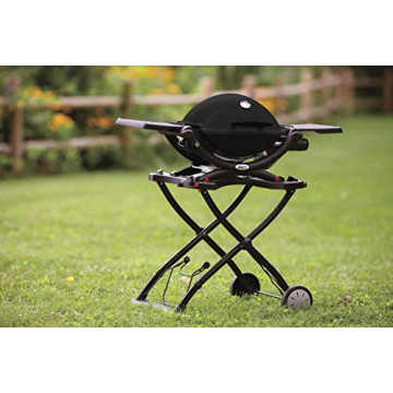 Weber Q Foldable Grill Cart for Outdoor Grilling