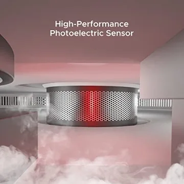 X-Sense Smoke Detector with 10-Year Battery & Photoelectric Sensor