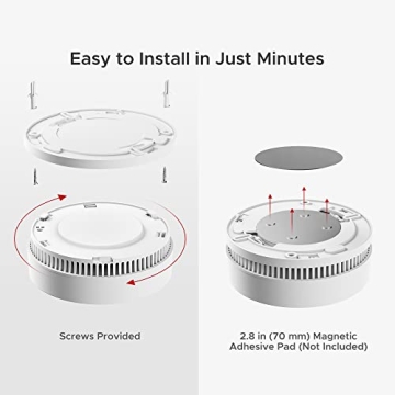 X-Sense Smoke Detector with 10-Year Battery & Photoelectric Sensor