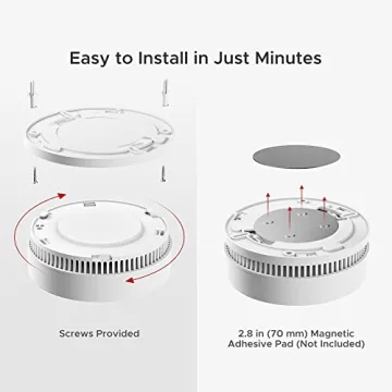 X-Sense Smoke Detector with 10-Year Battery & Photoelectric Sensor