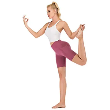 Cross Back Strappy Sports Bra - Padded and Wirefree for Yoga