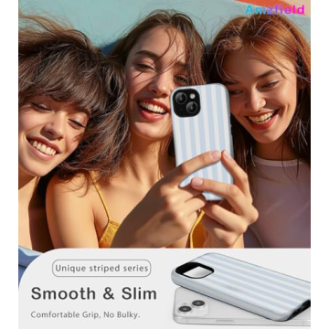 Stylish Amzfield iPhone 13/14 Cases with Dual Protection