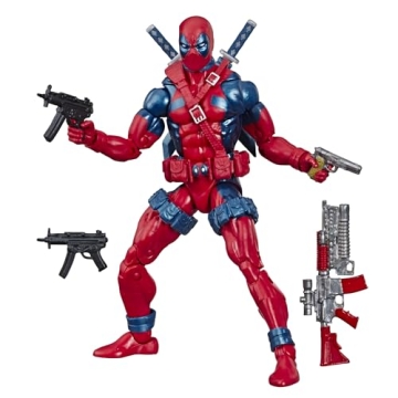 Marvel Legends Deadpool Action Figure - Retro 6 Inch Collectible