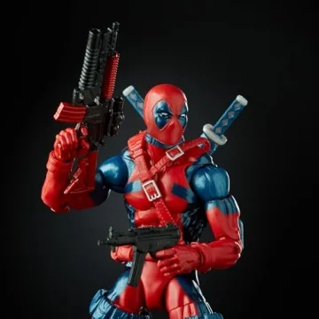 Marvel Legends Deadpool Action Figure - Retro 6 Inch Collectible