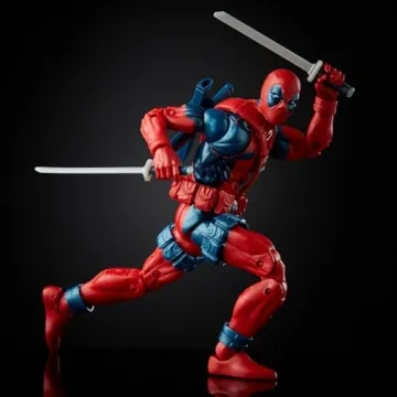 Marvel Legends Deadpool Action Figure - Retro 6 Inch Collectible