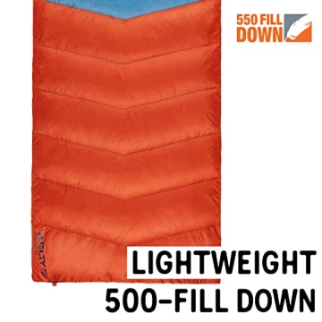 Kelty Galactic Down 30 Degree Sleeping Bag - Lightweight & Eco-Friendly