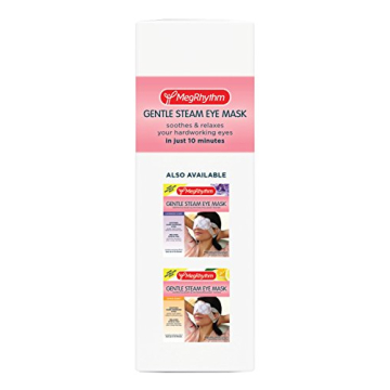 MegRhythm Gentle Steam Eye Mask for Relaxation