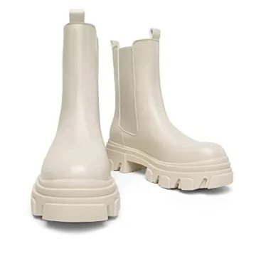 Stylish DREAM PAIRS Women's Chelsea Boots for Comfort