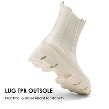 Stylish DREAM PAIRS Women's Chelsea Boots for Comfort