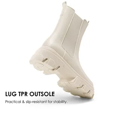 Stylish DREAM PAIRS Women's Chelsea Boots for Comfort