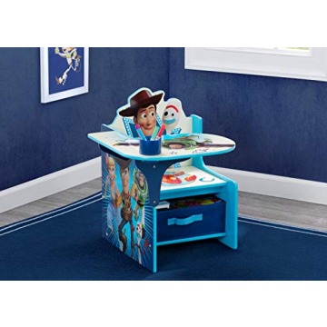Delta Children Toy Story 4 Chair Desk with Storage Bin