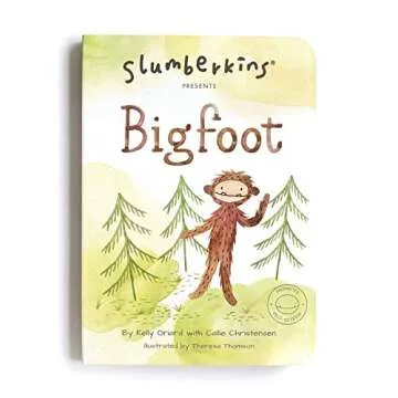 Slumberkins Bigfoot Snuggler & Book for Kids' Self-Esteem