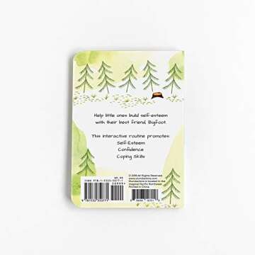 Slumberkins Snuggler & Board Book | Promotes Self-Esteem | Social Emotional Learning Tools for Ages 0+ (Bigfoot)