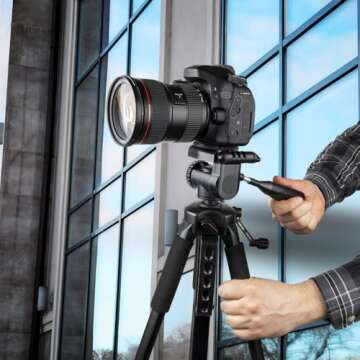 75" Heavy Duty Pan Head Tripod for Nikon DSLRs