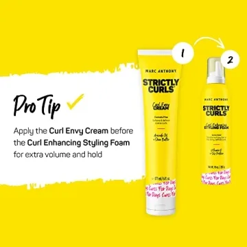 Curl Enhancing Styling Foam for Defined Curls - Sulfate-Free