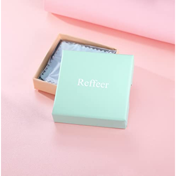 Reffeer 925 Sterling Silver Bow Stud Earrings