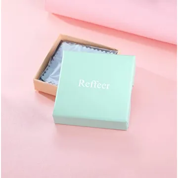 Reffeer 925 Sterling Silver Bow Stud Earrings