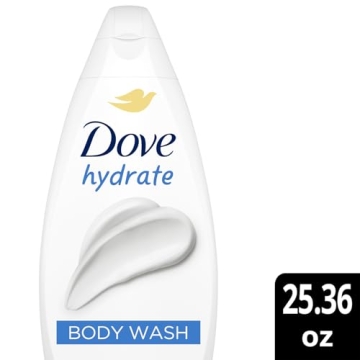 Dove Hydrating Body Wash, Value Size 4-Pack for All Skin Types