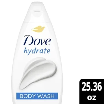 Dove Hydrating Body Wash, Value Size 4-Pack for All Skin Types