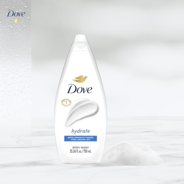 Dove Hydrating Body Wash, Value Size 4-Pack for All Skin Types