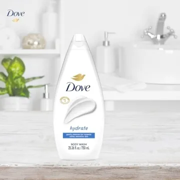 Dove Hydrating Body Wash, Value Size 4-Pack for All Skin Types