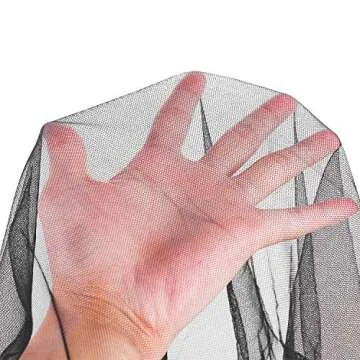 Dami Mosquito Head Net Face Netting - 4 Pack Bug Face Netting Bucket Fly Screen Protection Netting, Hiking, Traveling, Fishing Beekeeping and Gardening Protection