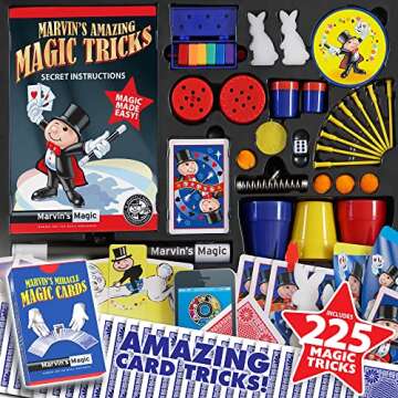 Marvin's Magic - Kids Magic Set - Box of Tricks, Amazing Magic Tricks for Kids - Magic Made Easy Ran...