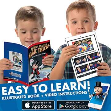 Marvin's Magic - Kids Magic Set - Box of Tricks, Amazing Magic Tricks for Kids - Magic Made Easy Range - Includes Magic Wand, Card Tricks, Much More - Suitable for Ages 6 and Up - 225 Magic Tricks