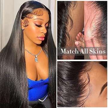 Quality Straight Brazilian Human Hair Bundles with Closure