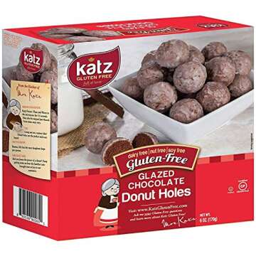 Katz Gluten Free Donuts & Donut Holes Top 8 Flavors Variety Pack | Gluten Free, Dairy Free, Soy Free...