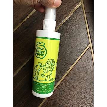 Grannick's Bitter Apple Liquid 1, 8 oz Chewing Deterrent Spray, Anti Chew Behavior Training Aid for ...
