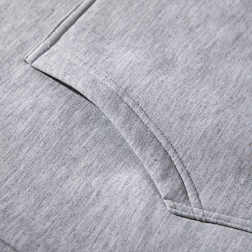 TOLOER Mens Contrast Color Hoodie for Casual Style