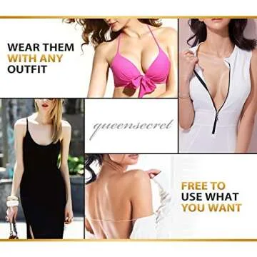 Thinnest Nippleless Covers - QueenSecret Reusable Silicone Pasties