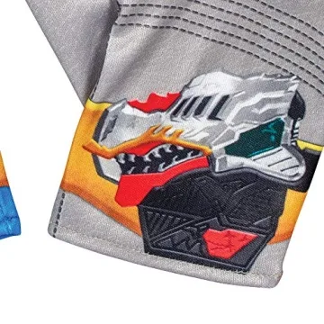 Blue Ranger Gloves for Kids, Power Rangers Costume Accessories
