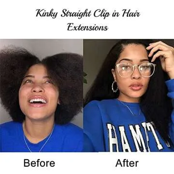 Mihugass Clip-in Hair Extensions for Effortless Volume