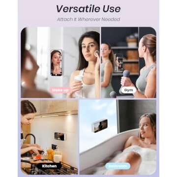 Klearlook Magnetic Suction Phone Mount for Phones - Black