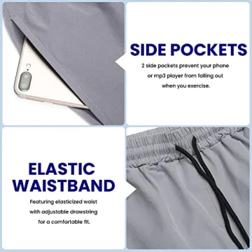 Durable Lightweight 7-Inch Gym Shorts for Comfort and Style