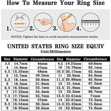 TIGRADE 2mm Women Titanium Eternity Ring Cubic Zirconia Anniversary Wedding Engagement Band Size 3-13.5 (Silver, 10)