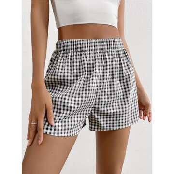 Stylish SOLY HUX Y2K High Waisted Shorts for Women
