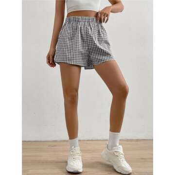 Stylish SOLY HUX Y2K High Waisted Shorts for Women