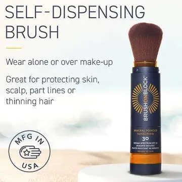 Brush On Block SPF 30 Powder Sunscreen - Refillable & Water Resistant