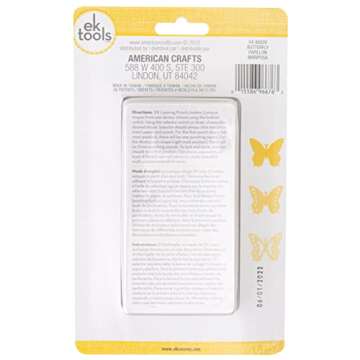 EK Tools Layering Paper Punch - Transform Your Crafts with Butterflies