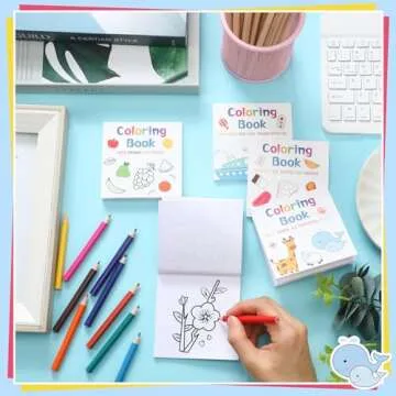 Mini Coloring Books for Adults 5 Pcs Variety Pack